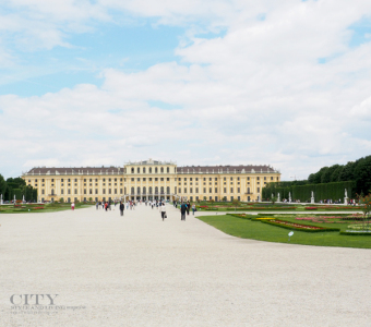 Schloss Shoenbrunn near Vienna Austria.