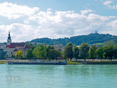 Wurm and Koeck River Cruise on the Danube with Views of Linz.