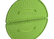 3-in-1 Kitchen Splatter Screen Strainer and Trivet From Trudeau
