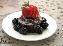 Gluten Free Chocolate Fondant