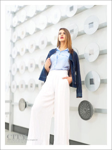 City Style and Living Magazine Fashion Editorial Telus Spark Summer 2015 Mirror