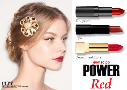 How to Achieve Power Red Lipstick