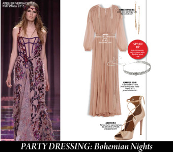 city style and living magazine party dressing Bohemian Nights
