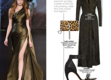 Party Dressing: Golden Goddess