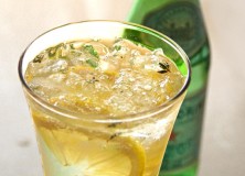 Lemon Thyme Spritzer | Non-Alcoholic