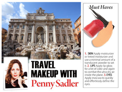 City Style and Living Magazine Travel Makeup
