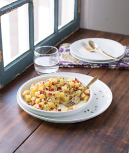 City Style and Living gibbs smith potato salad with apple and bacon
