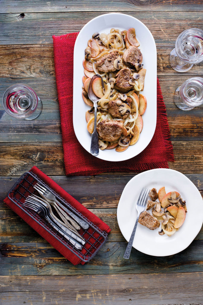 Dressed-Up Pork Medallions