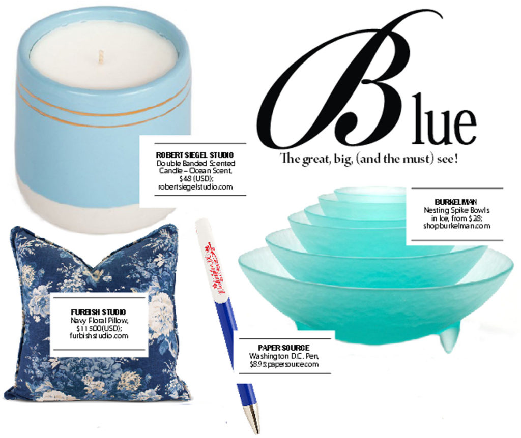 Gift Guide 2016: Blue