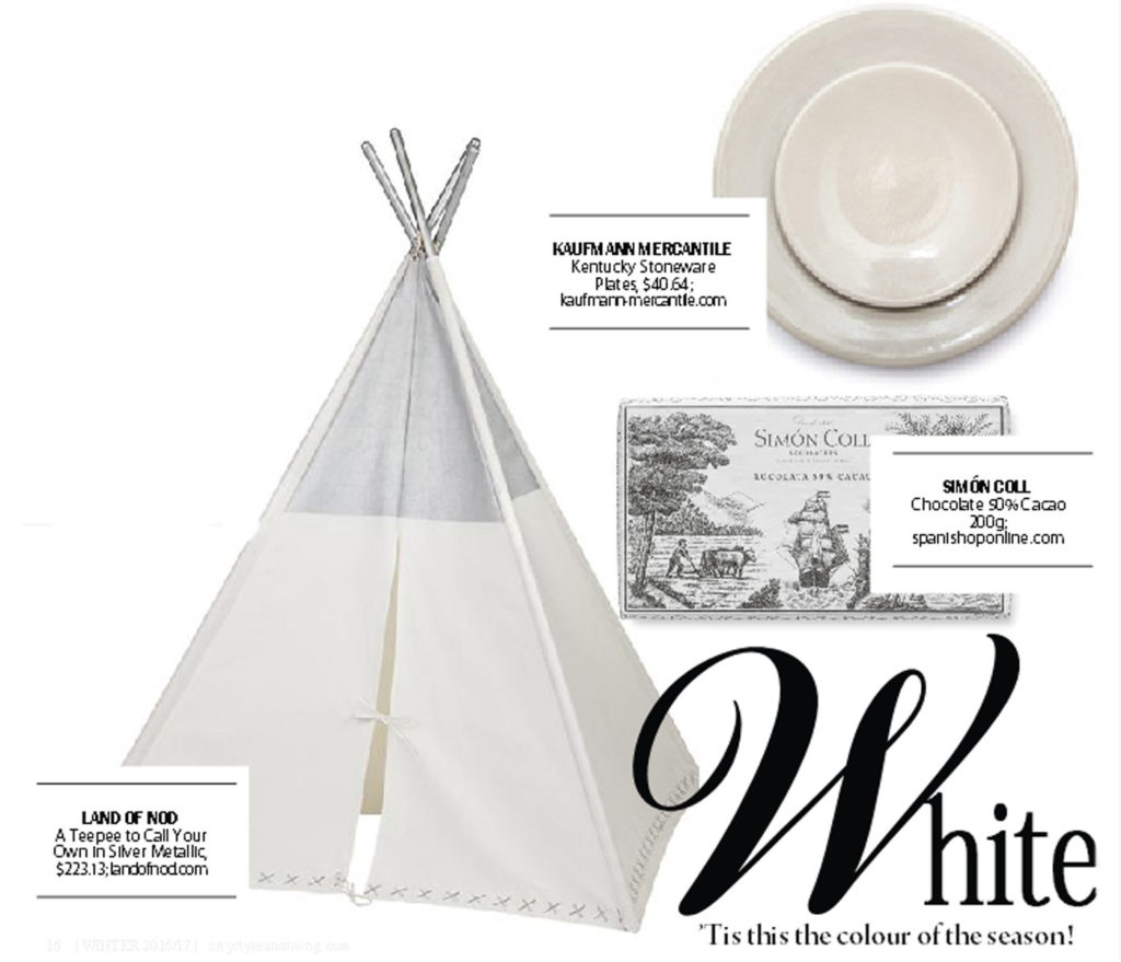 Gift Guide 2016: White