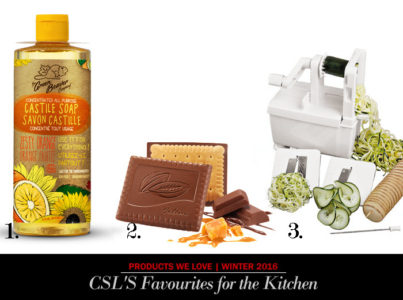 Great gourmet products for the season including green beaver, world cuisine spiralizer and bahlsen chocolate coated biscuits from City Style and Living Magazine