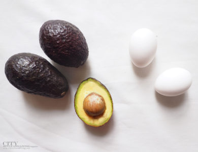 city style and living magazine how to make an easy Avacado Hair Mask