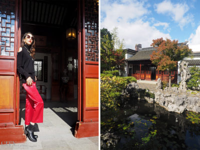 Lucky Red at Dr. Sun Yat-Sen Classical Chinese Garden in Vancouver