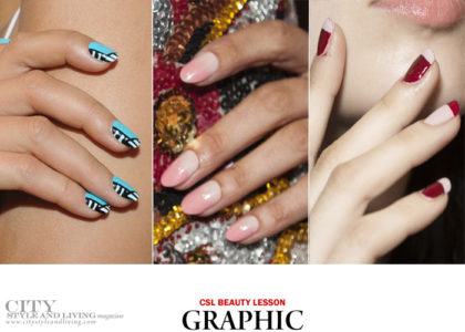 city style and living magazine nail trends spring 2017 graphic