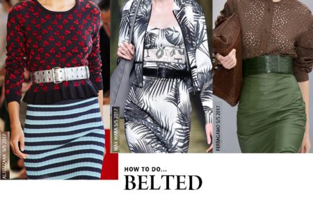 City Style and Living Magazine belted trends spring 2017