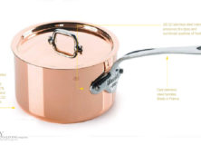 City Style and Living Magazine mauviel copper pots