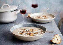City Style and Living Magazine Wine Lovers Kitchen Mushroom-Soup Mowie Kay