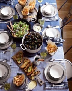 Moules Frites For A Crowd