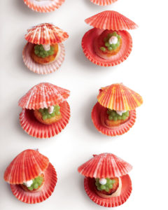 City Style and Living Magazine Food Recipe Scallops and Pearls by Con Poulos