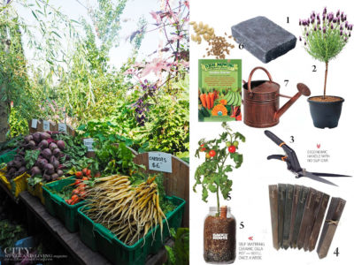 City Style and Living Magazine Summer Garden Market and Garden tools