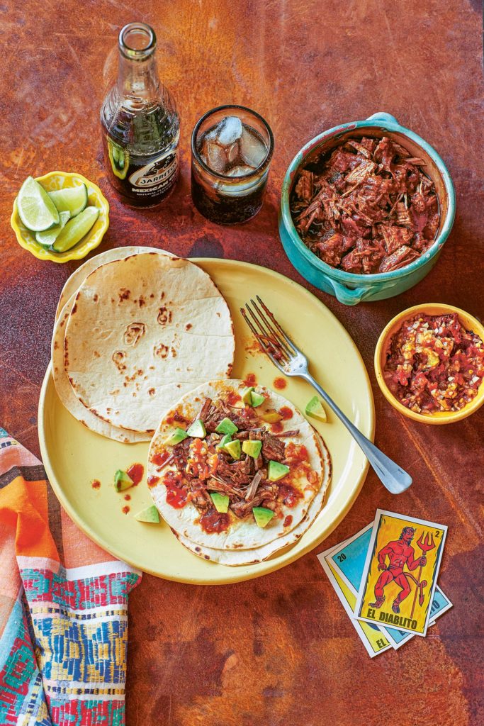 Beef Brisket Barbacoa Tacos