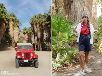 City Style and Living Magazine Winter 2018 Travel Greater Palm Springs California Morgan Red Jeep Tours Desert Adventures