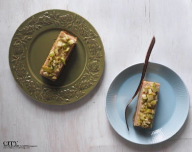 City Style and Living Magazine Spring Baking Apple cremeux two plates