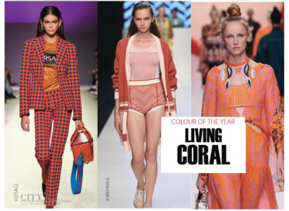City Style and Living Magazine Spring 2019 Fashion Trends colour Coral