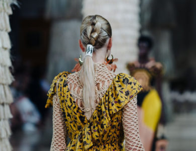 City Style and Living Magazine Spring 2019 Beauty Lessons from the runway ponytail Ulla Johnson