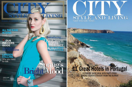 City Style and Living Magazine spring 2019 Editors Letter