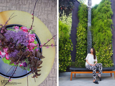 City Style and Living Magazine Summer 2019 Hotels Avenue of the Arts Costa Mesa flowers and living wall