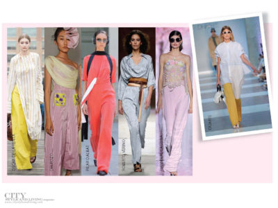 City Style and Living Magazine Summer 2019 Fashion Trends wide leg pants