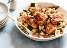 Ten cloves garlic lemon chicken