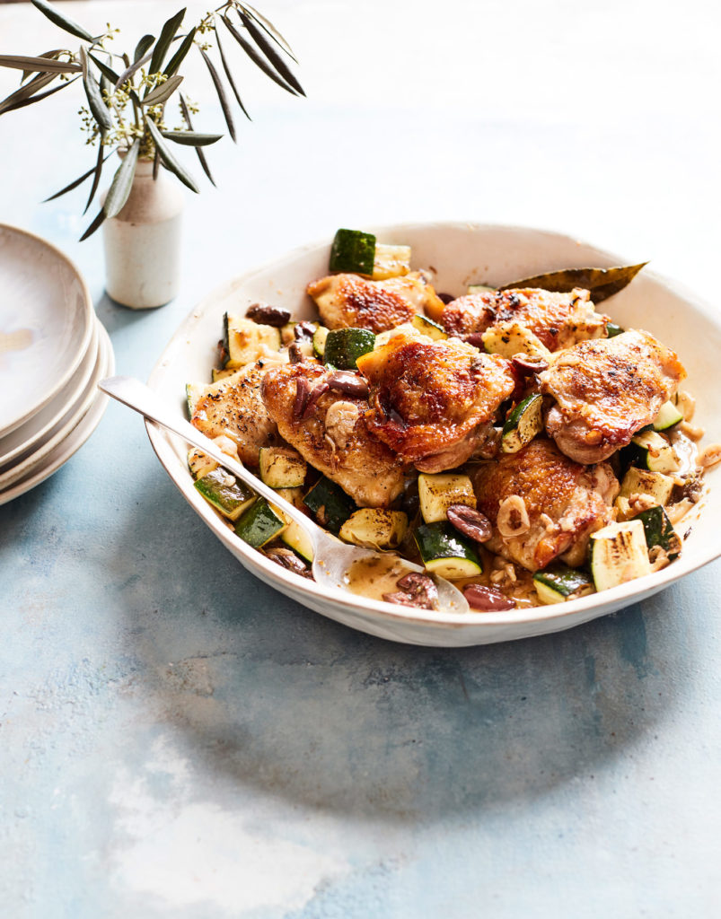 Ten cloves garlic lemon chicken