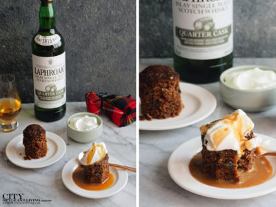City Style and Living Magazine Food how to pair whisky and dessert Sticky Toffee