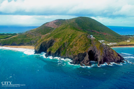 City Style and Living Magazine Travel Fall 2019 Globetrotting adventures St Kitts Helicopter