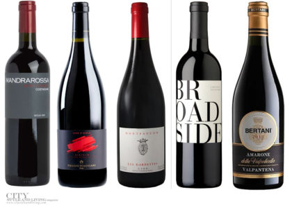 City Style and Living Magazine Winter wines and spirits best wine for holidays 5 wines