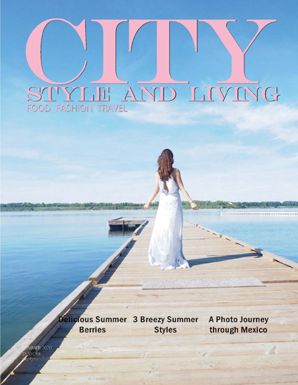 City Style and Living Magazine Cover Summer 2020