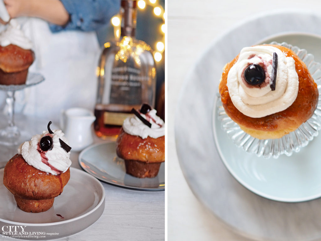 Rum Baba with Chantilly Cream