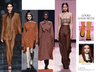 Feminine Black Tie 2.0 and More From the Fall 2022 Runways Brown 2