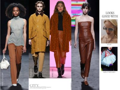 Feminine Black Tie 2.0 and More From the Fall 2022 Runways Brown
