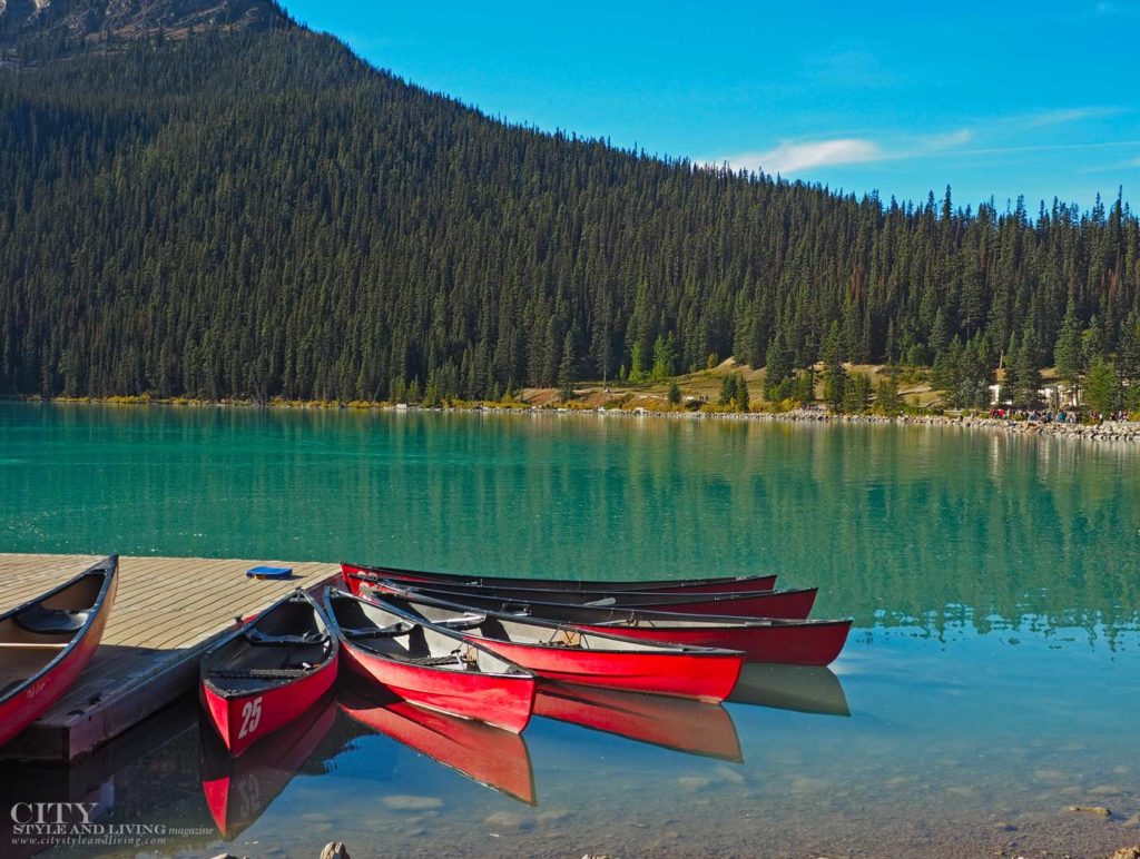 7 Easy Fall Walks in the Canadian Rocky Mountains Lake Louise Canoes