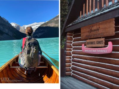 7 Easy Fall Walks in the Canadian Rocky Mountains Fairmont Lake Louise Canoe Experience