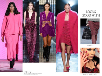 City Style and Living Winter 2022 4 Ways to Be Stylish, Warm and Sexy This Winter Long Fuschia 1