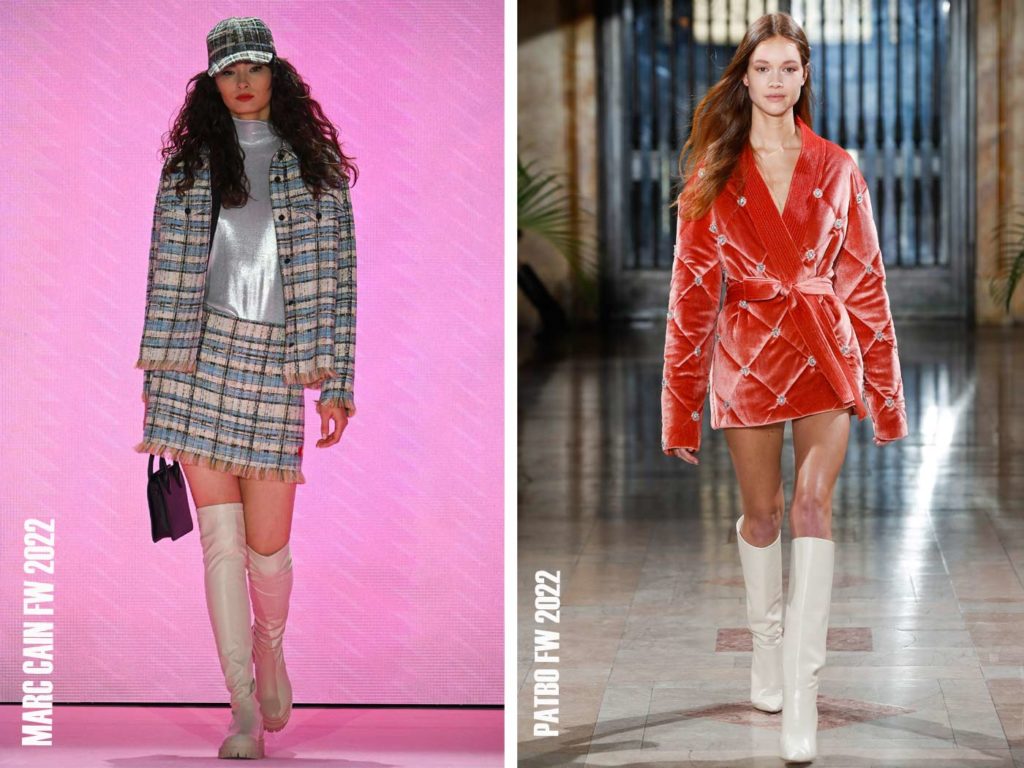 City Style and Living Winter 2022 Get Winter’s 2 Fave Looks White Boots Runway