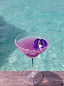 Closeup of the Gili-Rita margarita at Gili Lankfanfushi ocean