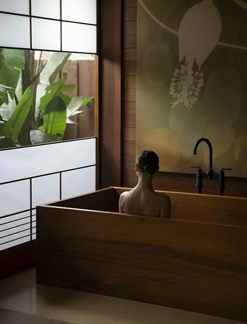 Bath Time at The Four Seasons Sensei Lanai Hawaii