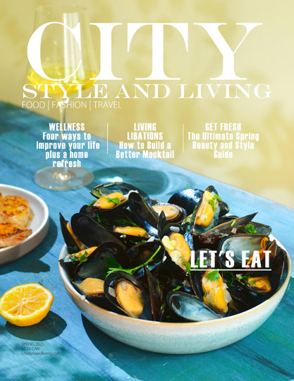 City Style and Living Magazine Cover Spring 2023