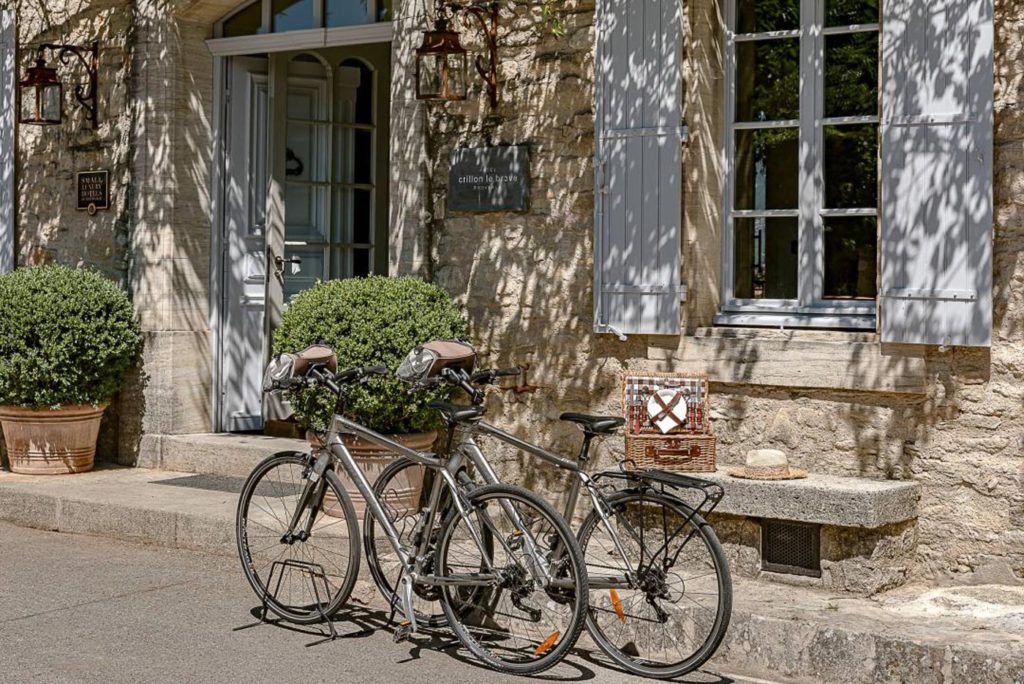 Hotel Crillon Le Brave Provence France bicycles