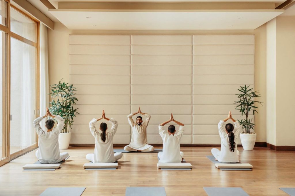 City Style and Living Six Senses Vana Himalayas Healing wellness retreat Doing yoga
